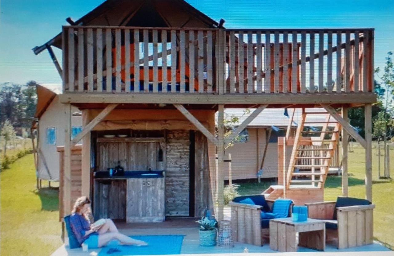 Tente Cabane Du Camping Hautoreille Bannes (Haute-Marne) Exterior foto