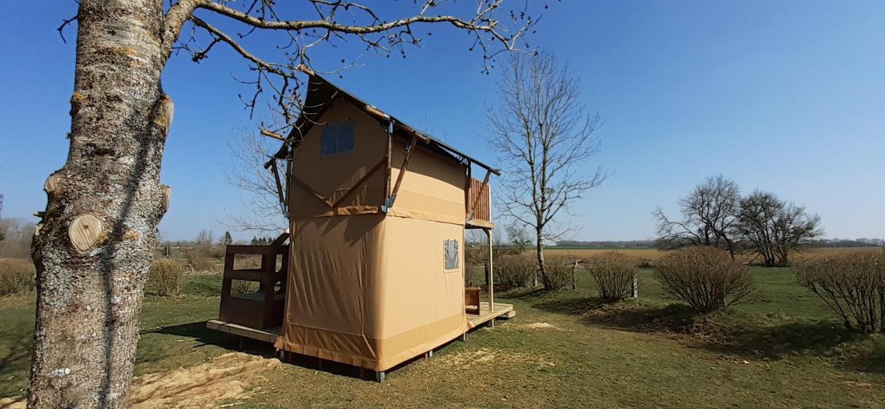 Tente Cabane Du Camping Hautoreille Bannes (Haute-Marne) Exterior foto